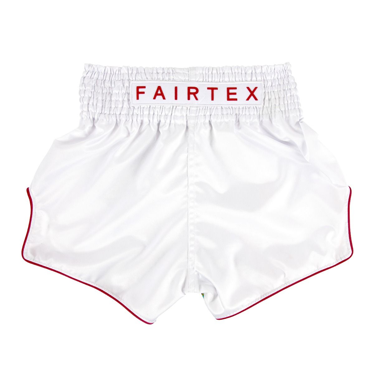 Fairtex White Satoru Slim Cut Muay Thai Boxing Short - OTM Fight ShopFairtex